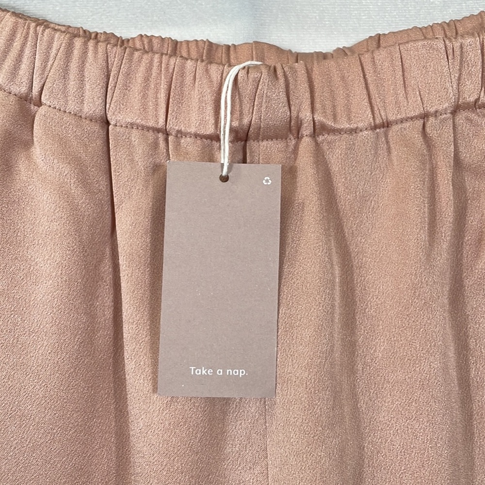 Nap Lounge Sleep Pants S NWT Rose Gold Blush Color - Picture 2 of 13